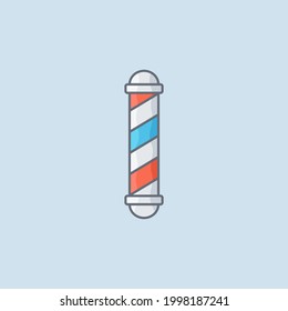 Ilustración de icono del vector del tubo de barras