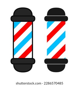 plantilla de diseño de ilustraciones vectoriales de barbería adecuada para necesidades de diseño de barbero