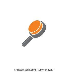 Barber related icon on background for graphic and web design. Creative illustration concept symbol for web or mobile app.