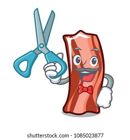 Barber ribs character cartoon style