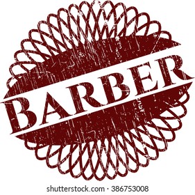 Barber rubber seal