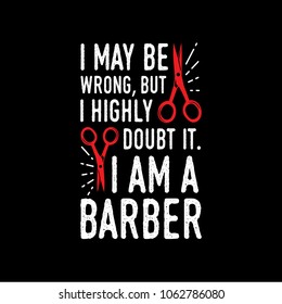 Barber Saying & quotes. Cooler Dad. 100% vector ready for print, Best for t-shirt, sticker, poster/frame, mug, Pillow, phone & laptop cases.