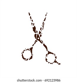 Barber scissor concept