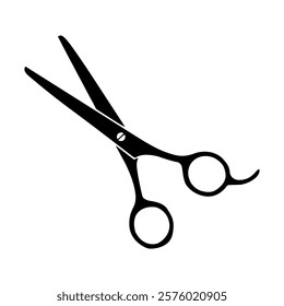 Barber scissors. Barber shop symbol. 