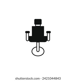 barber seat vector type icon