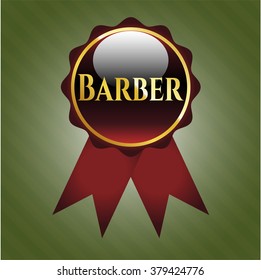 Barber shiny emblem