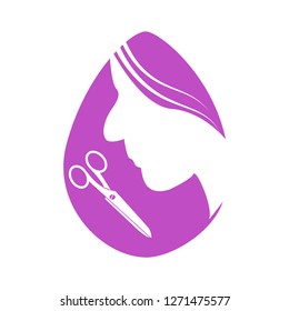 barber shop design template vector