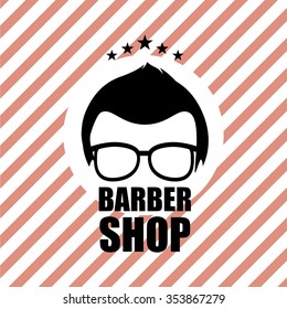 barber shop design, vector illustration eps10 graphic 