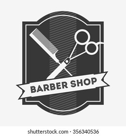 barber shop design, vector illustration eps10 graphic 