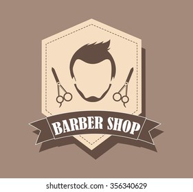 barber shop design, vector illustration eps10 graphic 