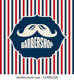 barber shop graphic design , vector illustration
