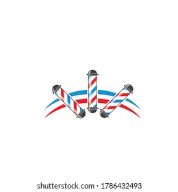 Friseur-Symbol-Logo Vektorsymbol-Vorlage