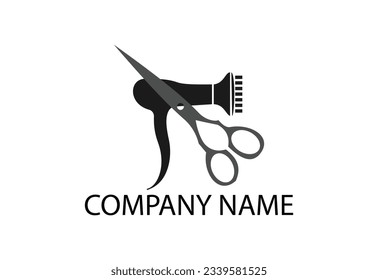 Barber shop icon logo vector icon