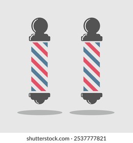 barber shop icon suitable for banner poster and website design