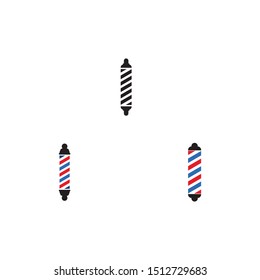 barber shop icon Vector Illustration design Logo template