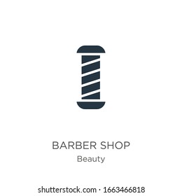Barber shop icon vector. Trendy flat barber shop icon from beauty collection isolated on white background. Vector illustration can be used for web and mobile graphic design, logo, eps10