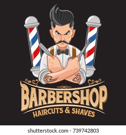 barber shop illustration