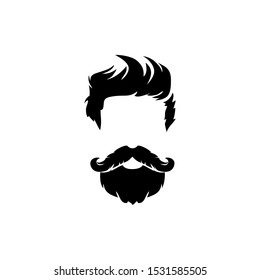 Barber shop isolated vintage label badge emblem. Vector illustration