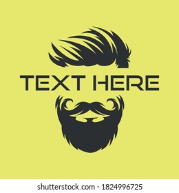 Barber shop isolated vintage label badge emblem. Vector illustration.