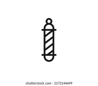 Barber shop line icon. Vector symbol in trendy flat style on white background. Barber shop sing for design.