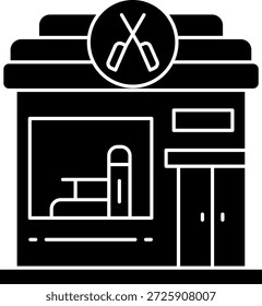 Peluquería Línea Vector Icon Design