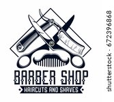 barber shop logo