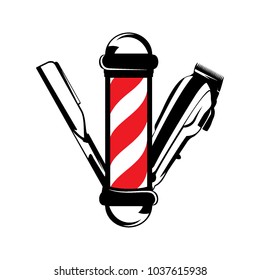 barber shop logo
