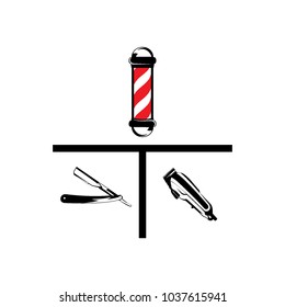 barber shop logo