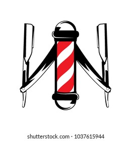 barber shop logo