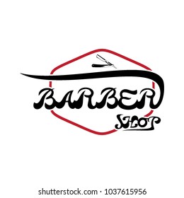 barber shop logo