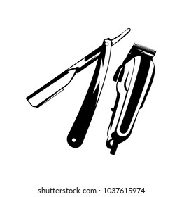 barber shop logo