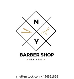 Barber shop logo