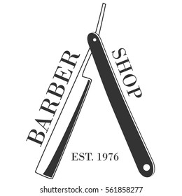 Barber shop logo