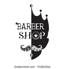 barber shop logo