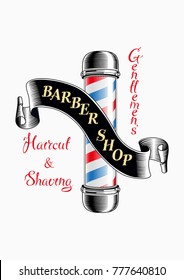 barber shop logo