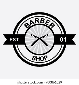 barber shop logo