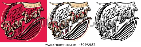 barber shop\
logo