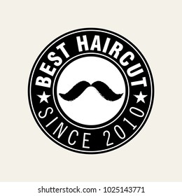 barber shop logo design