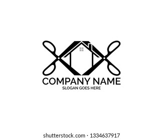 Barber shop logo design vector