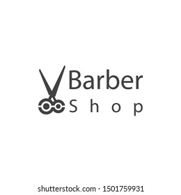 barber shop logo with fierce shapes and masculine colors make this logo design. unique, elegant, modern.