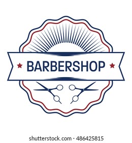 Barber shop logo, Hair cut logo