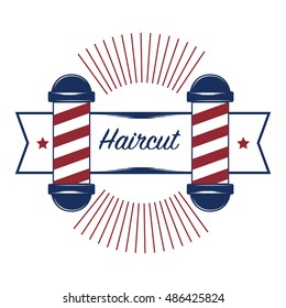 Barber shop logo, Hair cut logo
