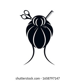 Friseur-Logo, Friseursymbol
