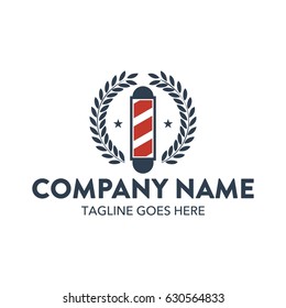 Barber Shop Logo Template