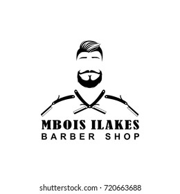 Barber Shop Logo Template