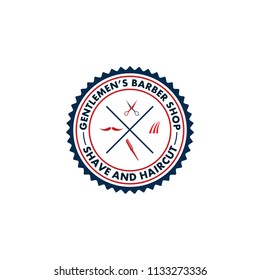 Barber Shop Logo Vector