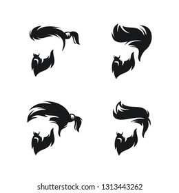 barber shop logo vector