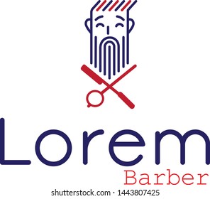 Barber shop logo - Vector