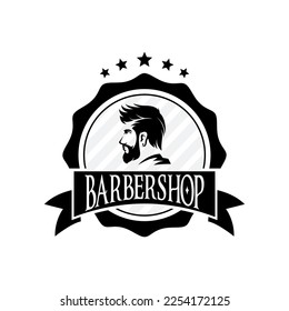 Vorlage für das Barbershop-Logo