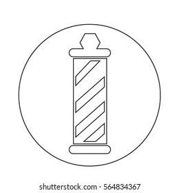 barber shop pole Icon